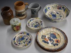 A quantity of Mason's ironstone dinner ware and other ceramics, tallest 17cm