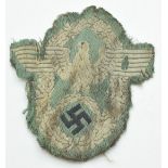 German Third Reich Nazi cloth badge