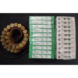 Two-hundred-and-twenty-five 16 bore shotgun cartridges, mainly Sellier & Bellot and Neroxin, most in