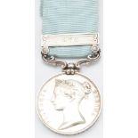 British Army, Army of India Medal 1851 with clasp for Ava named to John Doolan 38th Regiment of Foot