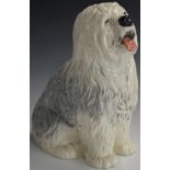 Beswick Fireside Old English Sheepdog, model no 2232, H30cm