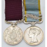 British Army Crimea Medal 1854 with clasp for Sebastopol named to 4349 Private G Mockridge, 28th