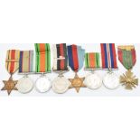 Eight medals comprising Australian Service Medal named to N X 7360 W J Issacs, Pakistan Constitution