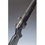 BRNO Model 581 .22 semi-automatic rifle with chequered semi-pistol grip, magazine, scope mounts,