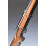 Parker-Hale 7.62 bolt-action target rifle with semi-pistol grip, sling mounts and 27 inch barrel,