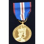 Queen Elizabeth II Golden Jubilee medal 1952-2002, in original box with signed certificate by the