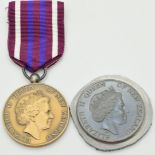 New Zealand Gallantry medal specimen, struck by Thomas Fattorini, effigy obverse by Ian Rank-