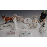 Point of Sale advertising signs for Minton, Royal Doulton, Bunnykins, Portmeirion, Nao, Royal Albert