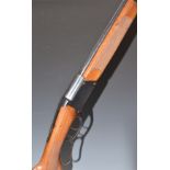 Marocchi .410 under-lever action over and under shotgun with chequered grip and forend, double