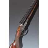 Stephen Grant & Sons 12 bore sidelock side by side ejector shotgun with named and engraved locks,