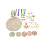 British Army WW1 medals comprising 1914/1915 Star, War Medal and Victory Medal named to 16011 Pte