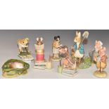 A collection of Border Fine Arts Beatrix Potter figures