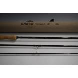 Greys Platinum x 10ft # fly fishing rod in hard case, L114cm