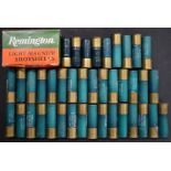 Fifty Remington 12 bore magnum shotgun cartridges, some in original box. PLEASE NOTE THAT A VALID