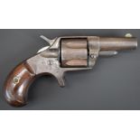 Colt for Cogswell & Harrison .41 Colt New 41 five-shot single action pocket revolver with shaped