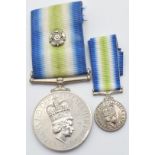 Royal Navy South Atlantic Medal 1982 with rosette named to M A  Simpson D.167339C, H.M.S Fearless,