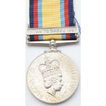 British Forces Gulf Medal 1992 with clasp for 16th January - 28th February 1991 named to M R Monk