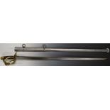 Napoleonic Heavy Cavalry replica sword with scabbard (Year 13) AN XIII, blade 96cm