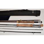 Hardy Jet 9' AFTM 9 trout fishing rod and a Greys GS 9' 8 rod in hard case