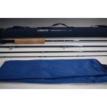 Greys Platinum XD Saltwater 9ft #9 fly fishing rod, in soft bag and hard case, L80cm