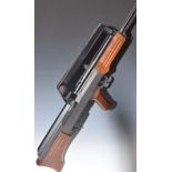 Adler Jager AP85 6mm Flobert French Bull-Pup assault rifle style shotgun with wooden pistol grip,