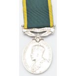 British Army Territorial Efficiency Medal (George V) named to 5177629 Sgt H G Collins 4th