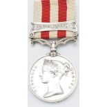 British Army Indian Mutiny Medal 1858 with clasp for Lucknow named to Patrick Ryan 97th Regiment