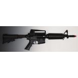 Brocock AR-13RB 6mm take down airsoft gun with pistol-grip, scope rail and tactical stock, serial