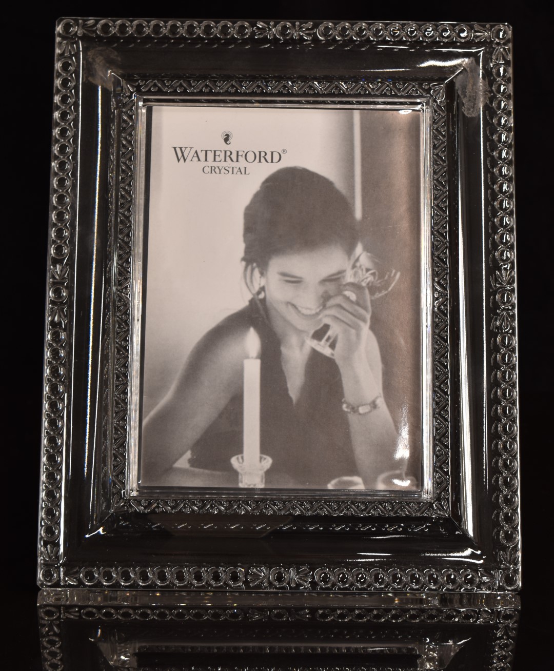 A boxed Waterford Crystal photograph frame with easel back, 27 x 21.5cm - Image 2 of 3