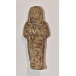 Egyptian Shabti from dynasty 22, approximately 800BC, H6cm