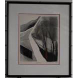 Toko Shinoda (Japanese b1913) signed limited edition 33/55 print 'Journey', 33 x 26cm