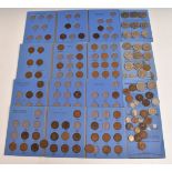 An amateur collection of UK coinage includes two 1935 'rocking horse' crown, Victorian florins,