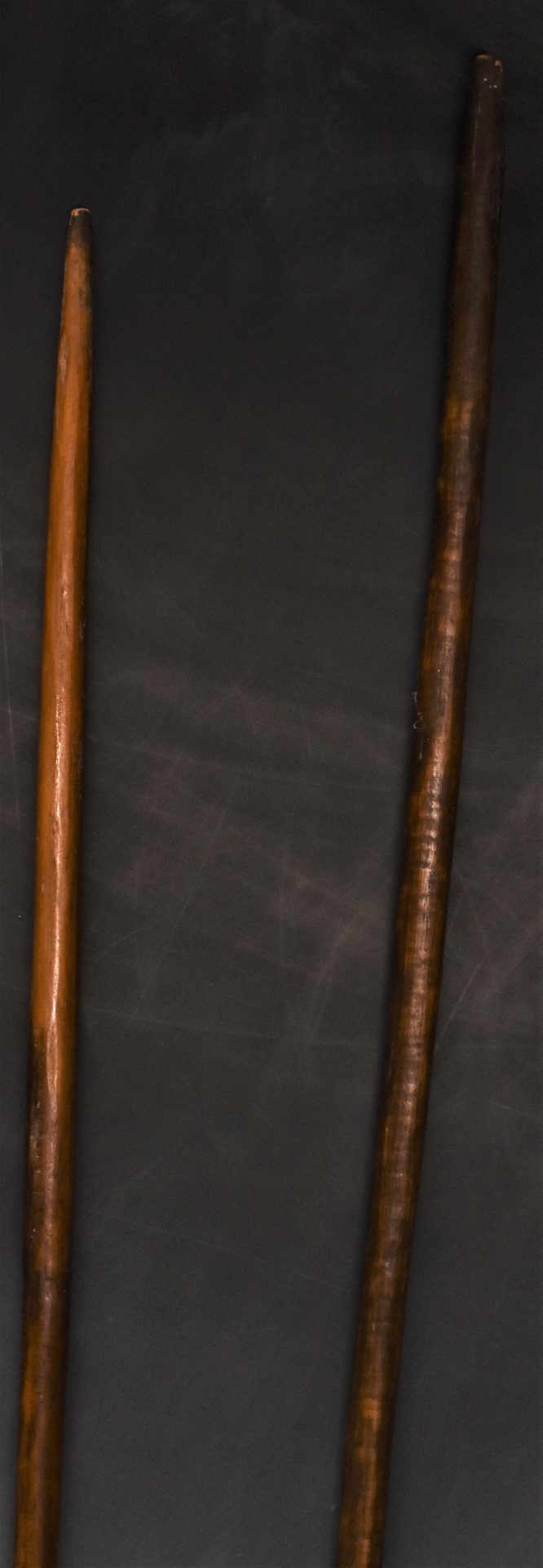 Two 19thC South African Zulu or similar spears with wire decoration. longest 143cm - Image 3 of 4