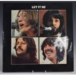 The Beatles - Let It Be (PCS 7096) (YEX 773-2U) record and cover appear EX