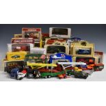 A quantity of Corgi, Lledo and similar diecast vehicles including Corgi 96870 Morris Minor