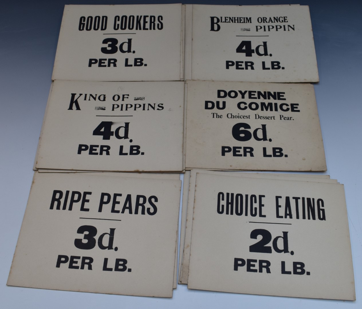 Vintage cardboard/pressed board signage including English and Son Rose Growers Gloucester and - Image 7 of 11