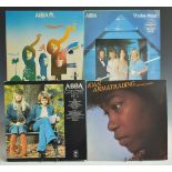 Approximately 95 albums including Abba, Amazing Blondel, David Bowie, Blondie, The Beatles,