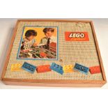 Lego System construction set, in original wooden box.