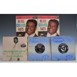 Fats Domino - Three EPs Here Comes Fats Vol 1 and 2 and Blues For Love Vol 3, plus 10 singles