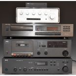NAD Stereo Receiver 710, Stereo Cassette Deck 6220 and Phono Preamp PP-1, Rotel CD player RCD