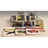 Thirteen Oxford Diecasts 1:76 scale diecast model vehicles including Commercials, Military,