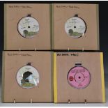 Nick Drake - Three copies Riverman (IS871) including 1 with centre removed and Magic (IS854), all