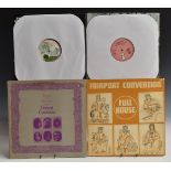 Fairport Convention - Seven albums including What We Did On Our Holidays (pink rim),