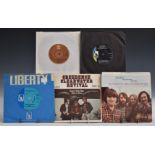 Creedence Clearwater Revival - Twenty eight singles, singles, UK, USA and German issue including