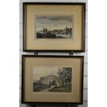Two 19thC prints 'Ferry on the Severn' and 'Thames Head', each approximately 20 x 30cm