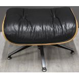 Eames style footstool, W61 x D55 x H40cm