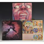 King Crimson - In The Court Of The Crimson King (ILPS 9111), Lizard (ILPS 9141) and Islands (ILPS