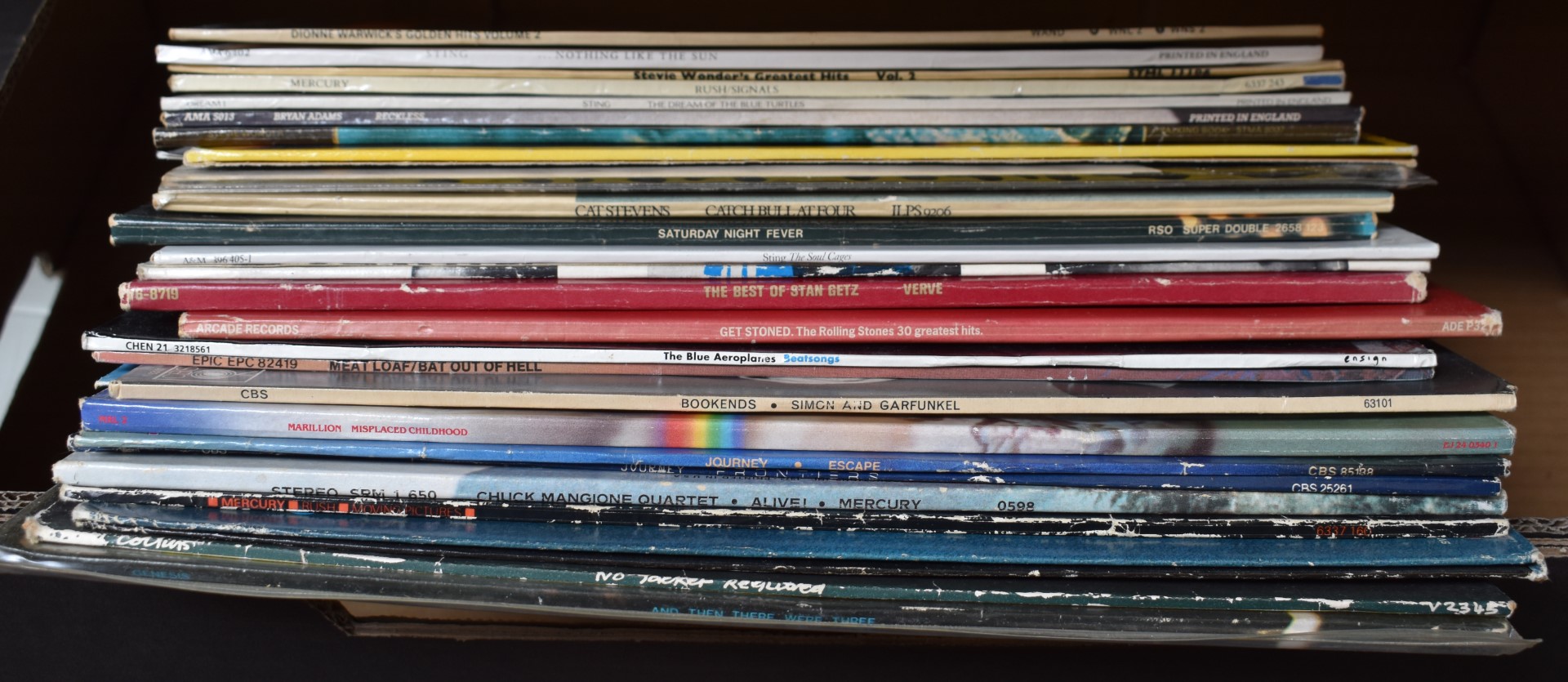 Approximately 30 albums including The Blue Aeroplanes, Genesis, Sting, Chuck Mangione, Journey etc - Image 3 of 3