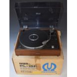 Pioneer PL-15R record deck turn table, serial no.VL17357, in original box