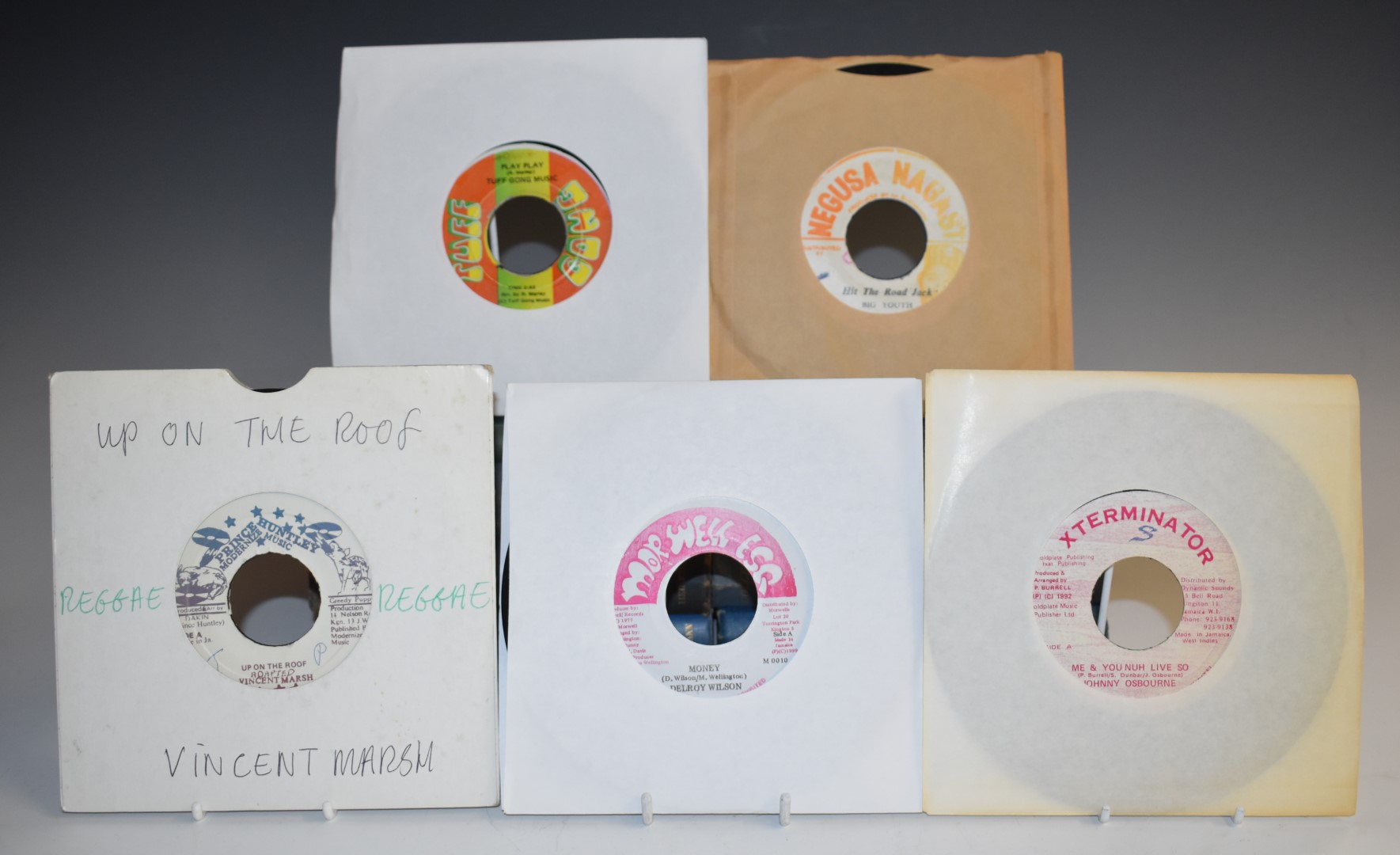 Reggae - Approximately 30 mostly Jamaican issue singles